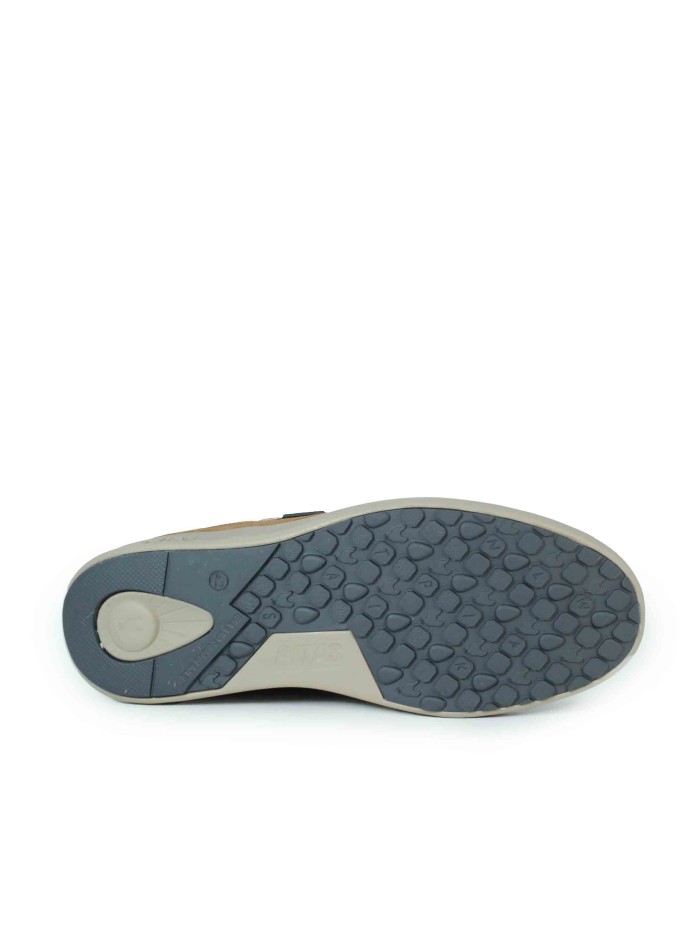 ZAPATO CON CORDONES ELÁSTICOS PITAS DAKOTA CAMEL