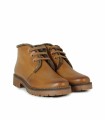 BOTINES CON FORRO DE PELO PARA MUJER PITILLOS 10085 CUERO