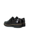 ZAPATOS DE CHAROL CON HEBILLA Y FLECOS PITILLOS 10772 BURDEOS
