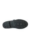 ZAPATOS TIPO MOCASÍN DE CHAROL CON HEBILLA Y FLECOS PITILLOS 10772 NEGRO