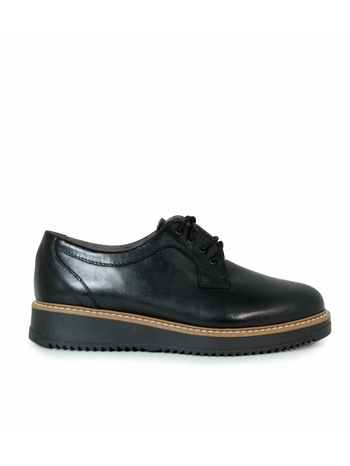ZAPATOS CÓMODOS MUJER PTILLOS 10756 NEGRO