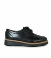 ZAPATOS CÓMODOS MUJER PTILLOS 10756 NEGRO