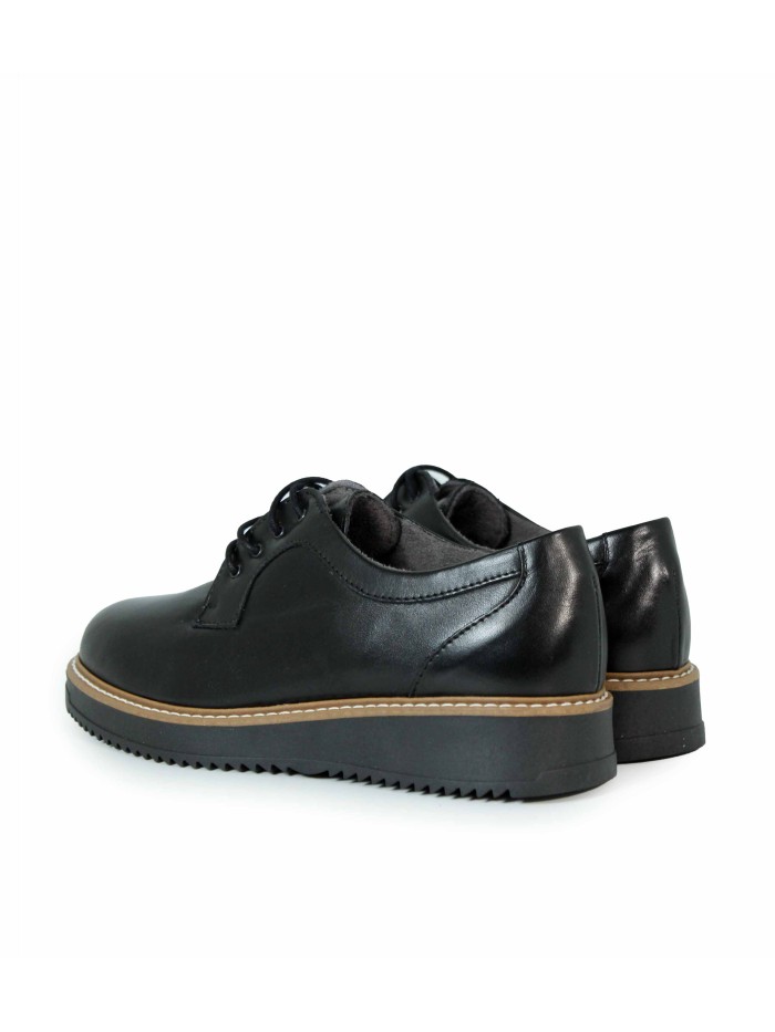 ZAPATOS CÓMODOS MUJER PTILLOS 10756 NEGRO