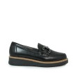 BLUCHER LAMINADO DE CORDONES EN NEGRO PITILLOS 10766