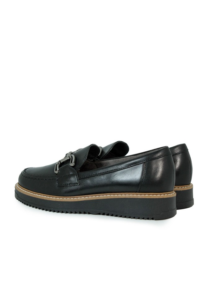 BLUCHER LAMINADO DE CORDONES EN NEGRO PITILLOS 10766