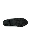 ZAPATOS DE CORDONES EN PIEL COCO PITILLOS 10771 NEGRO