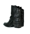 BOTA  EN TENDENCIA CON TACHUELAS PORRONET 4760 NEGRO