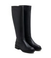 BOTA DE CAÑA ALTA TACÓN MEDIO PORRONET 4714 NEGRO