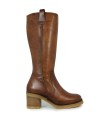 BOTAS DE PIEL CUERO CON CREMALLERA PORRONET 4766