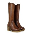 BOTAS DE PIEL CUERO CON CREMALLERA PORRONET 4766