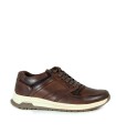 ZAPATILLAS DE PIEL CON CORDONES RHODSTOCK JACKS-10 MARRÓN