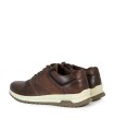 ZAPATILLAS DE PIEL CON CORDONES RHODSTOCK JACKS-10 MARRÓN
