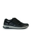 ZAPATILLAS DE PIEL CON CORDONES RHODSTOCK JACKS-10 NEGRO