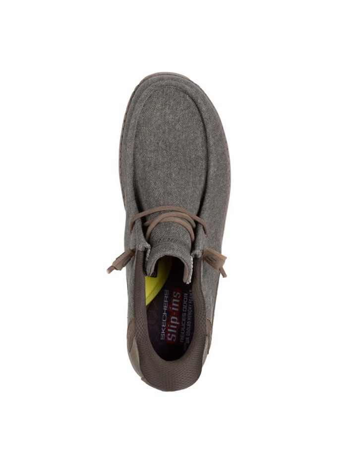 ZAPATOS TIPO MOCASÍN MÁXIMO CONFORT SLIP-INS RELAXED FIT: MELSN - CORONADO 210959 SKECHERS KAKI