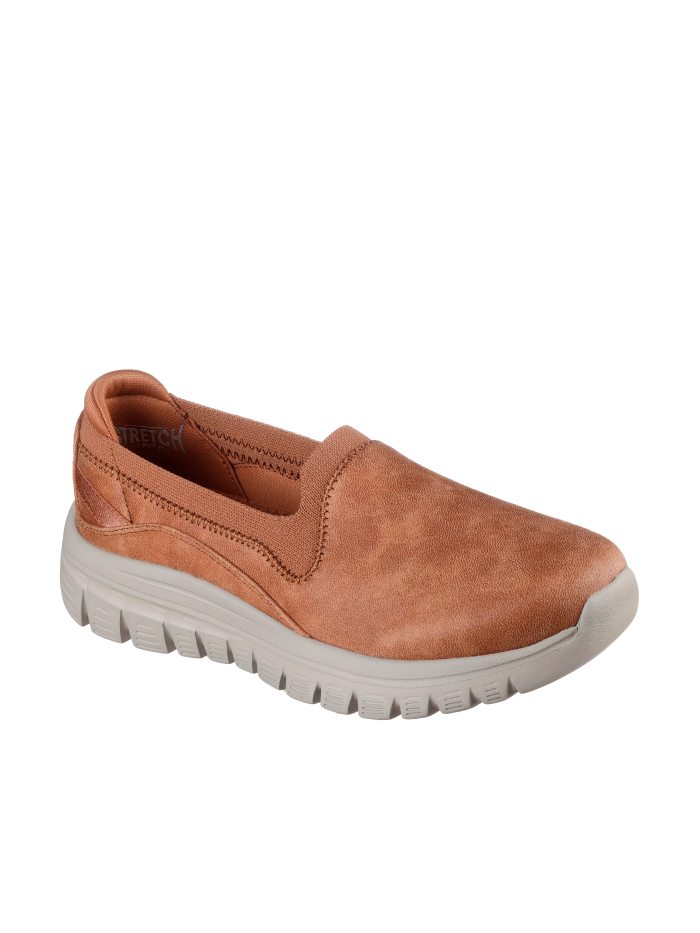 ZAPATILLAS MÁXIMO CONFORT GRACEFUL - LEANING IN 100703 SKECHERS CAMEL