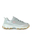 ZAPATILLAS ESTILO URBANO SKECHERS D'Lites DAZZLING SHINE 150556 GRIS