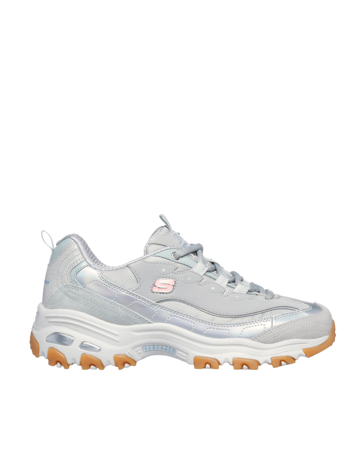ZAPATILLAS ESTILO URBANO SKECHERS D'Lites DAZZLING SHINE 150556 GRIS