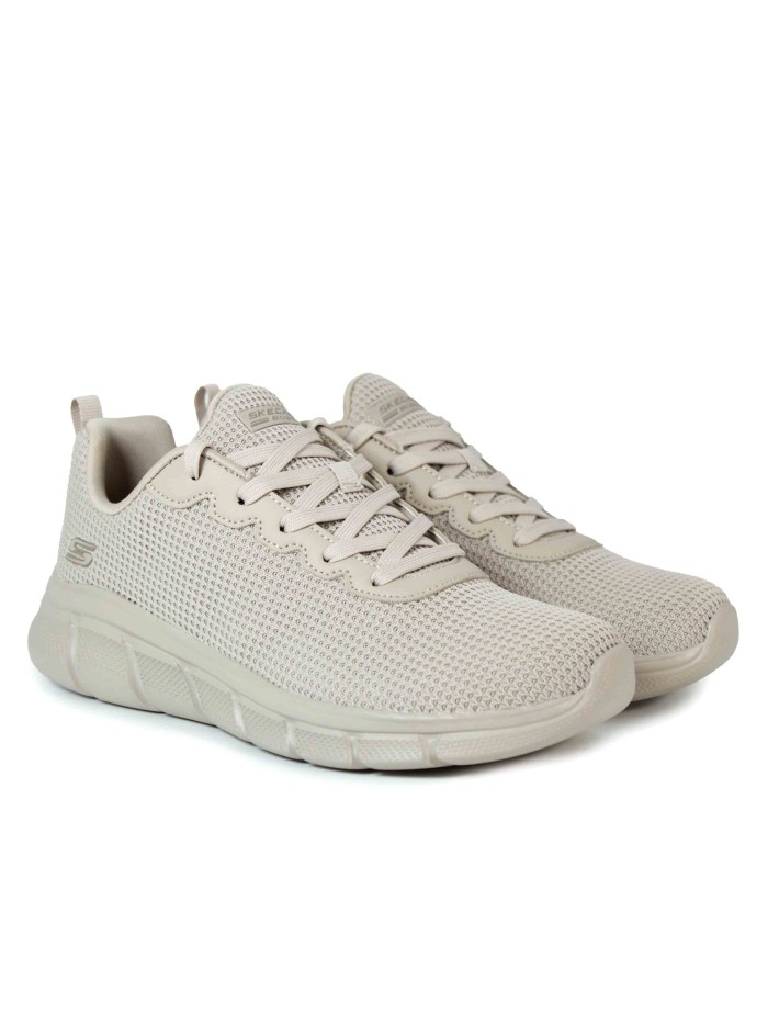 ZAPATILLAS BOBS B FLEX-VISIONARY ESSENCE 117346 SKECHERS TAUPE