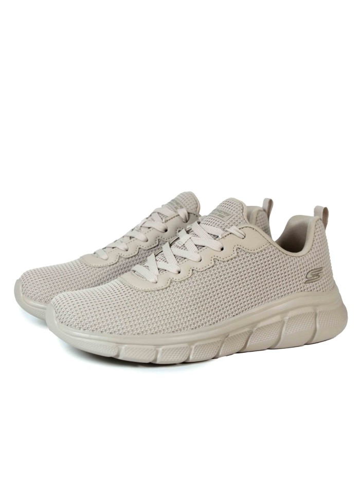 ZAPATILLAS BOBS B FLEX-VISIONARY ESSENCE 117346 SKECHERS TAUPE