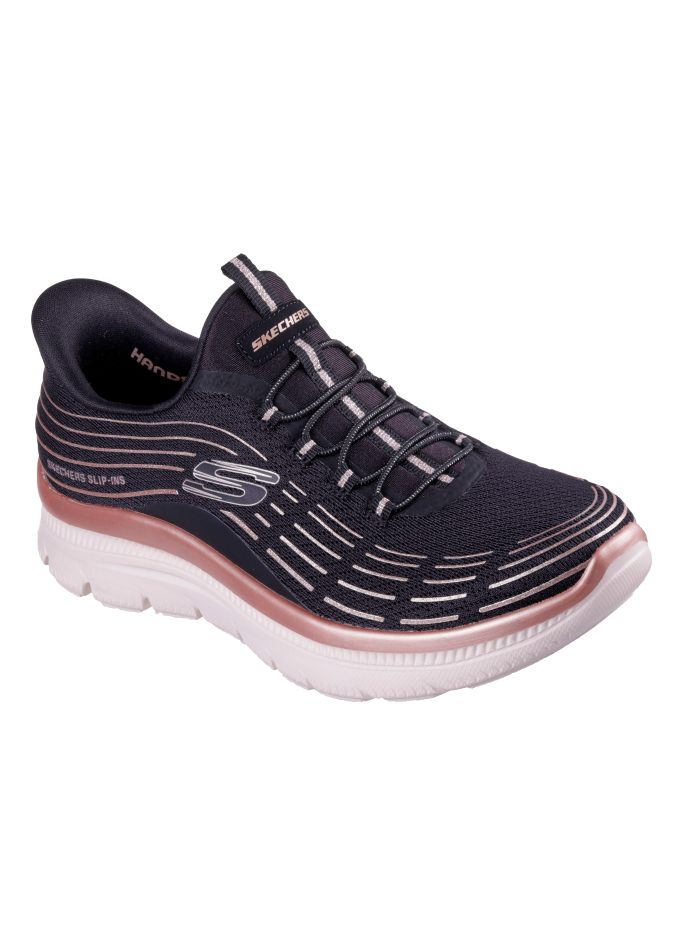 ZAPATILLAS SUMMITS PLUS - SOFT LUSTER 150611 SKECHERS NEGRO