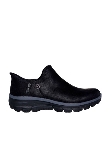 BOTÍN CON CREMALLERA EASY GOING - MODERN HOUR 167872 SKECHERS NEGRO