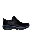 BOTÍN CON CREMALLERA EASY GOING - MODERN HOUR 167872 SKECHERS NEGRO