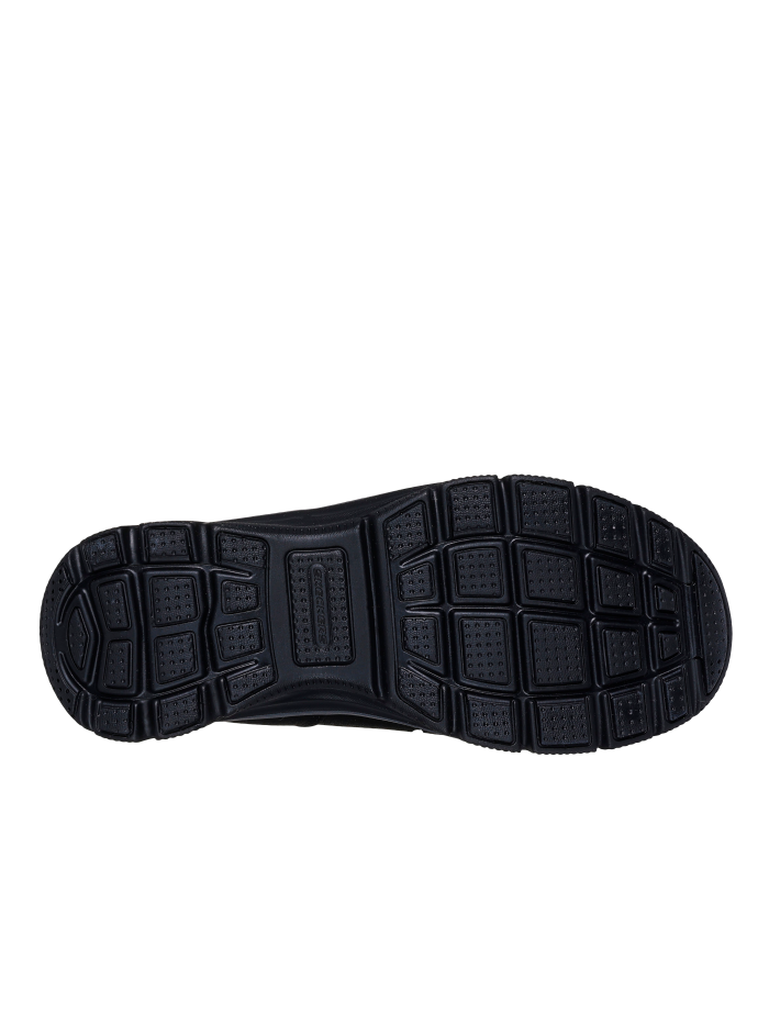 BOTÍN CON CREMALLERA EASY GOING - MODERN HOUR 167872 SKECHERS NEGRO