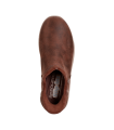 BOTÍN CON CREMALLERA EASY GOING - MODERN HOUR 167872 SKECHERS MARRÓN