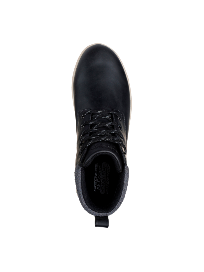 BOTÍN CON CORDONES CAVELL - ISAAC 210945 SKECHERS NEGRO