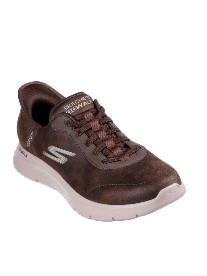 ZAPATILLAS SPORT SLIP-INS: GO WALK FLEX - SMOOTH MOTION 216326 SKECHERS MARRON