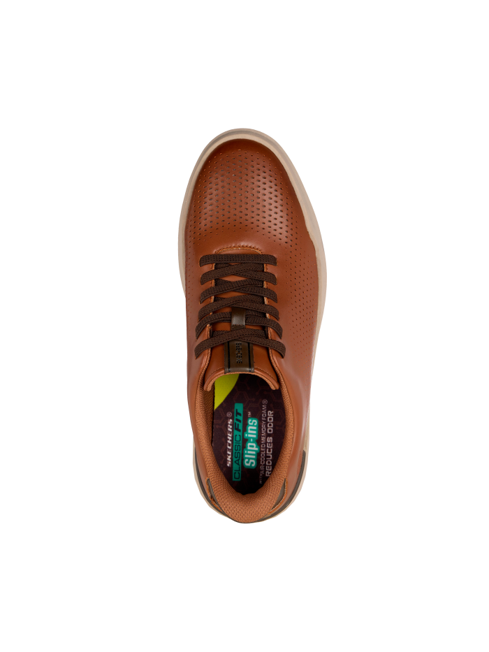 ZAPATILLAS CASUALES OWEN-CONNELL 205625 SKECHERS CUERO