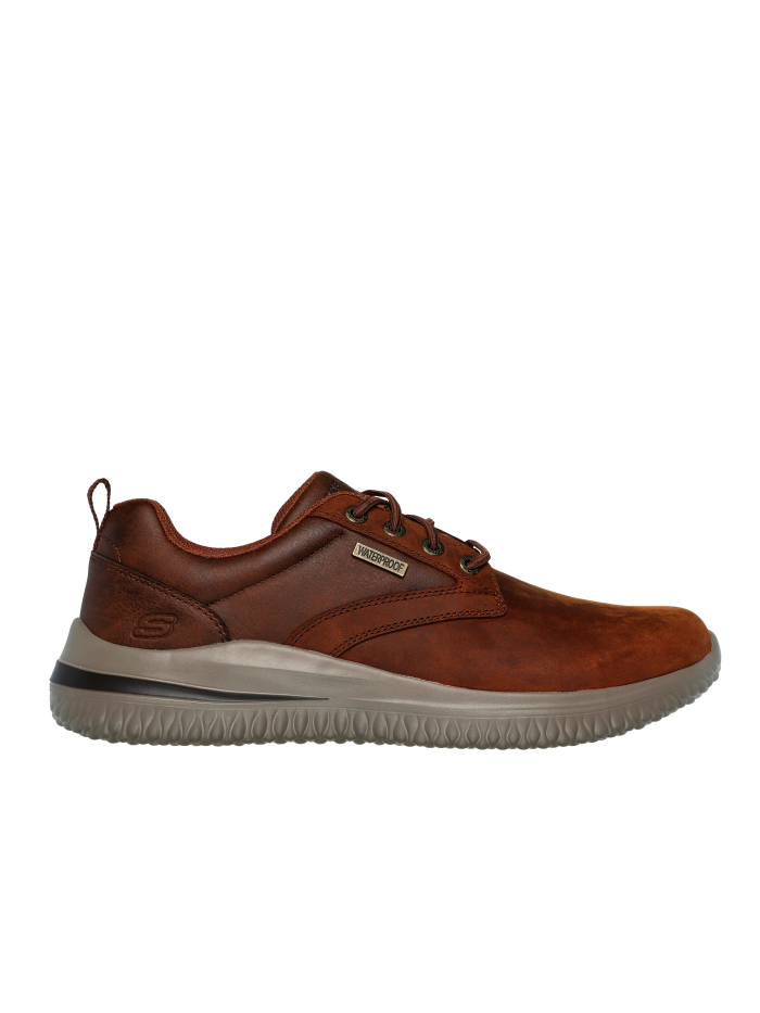 ZAPATILLAS IMPERMEABLES DE HOMBRE SKECHERS Delson 3.0 - Glavine 210661 MARRÓN