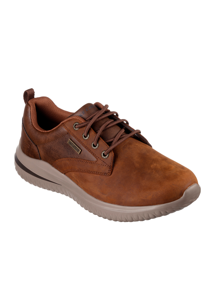 ZAPATILLAS IMPERMEABLES DE HOMBRE SKECHERS Delson 3.0 - Glavine 210661 MARRÓN