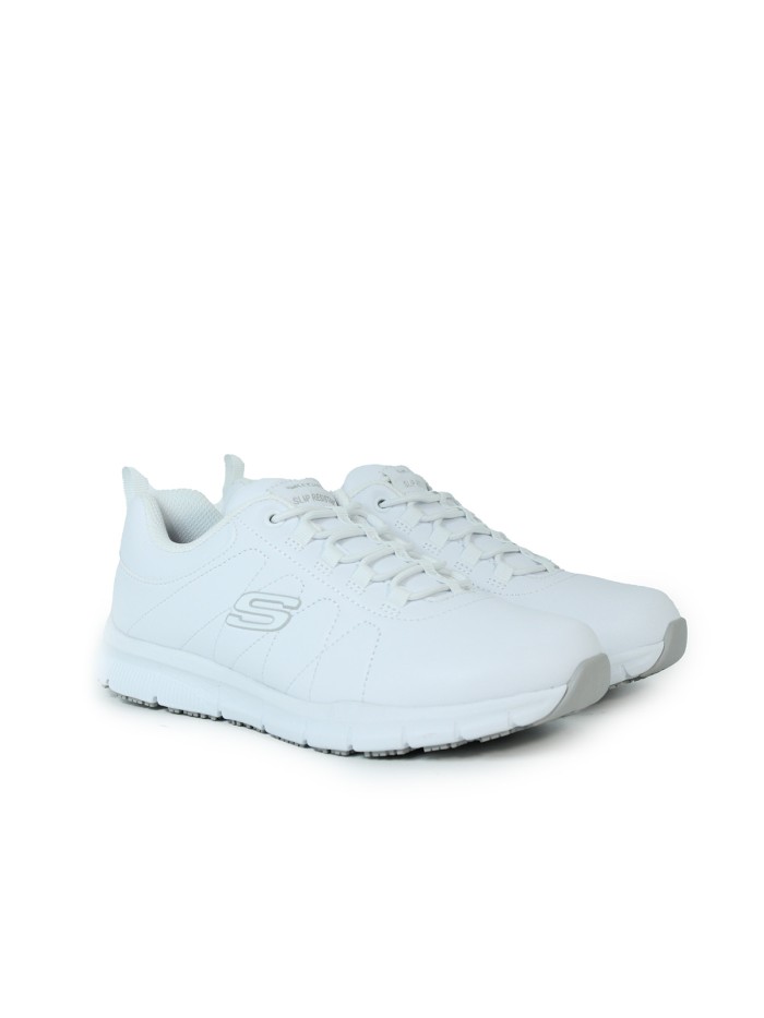 ZAPATILLAS DE ESTILO Y CONFORT SKECHERS 108214EC BLANCO