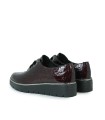 ZAPATO DE PIEL CHAROL APLAUSO ADELE BURDEOS