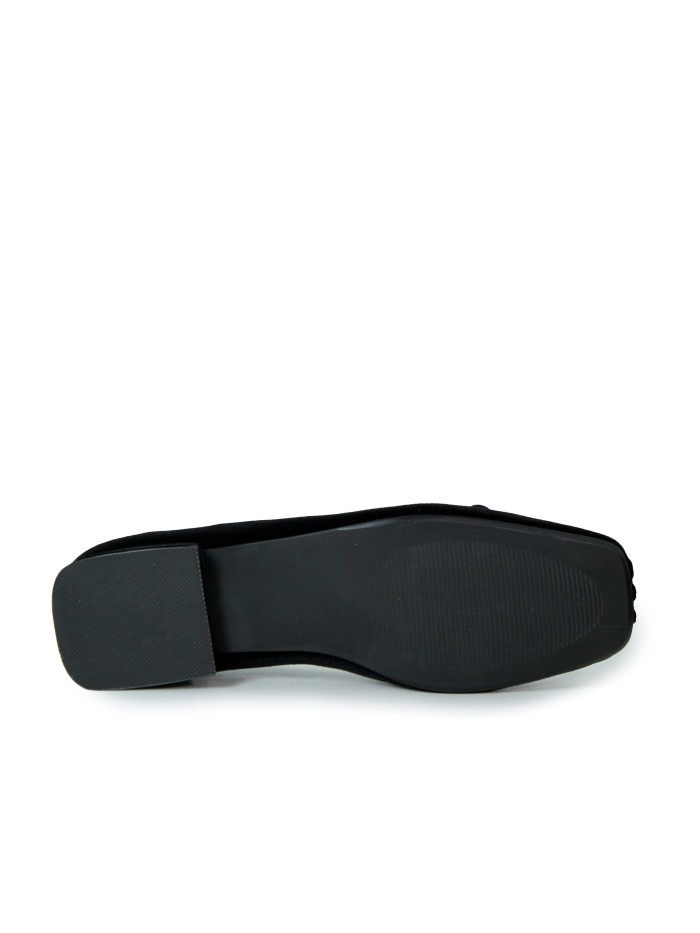 BAILARINA  CON TACÓN BAJO STEPHEN ALLEN LAUR6 NEGRO