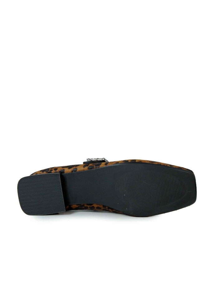 BAILARINA MARY JANE ANIMAL PRINT  STEPHEN ALLEN LAUR7 LEOPARDO