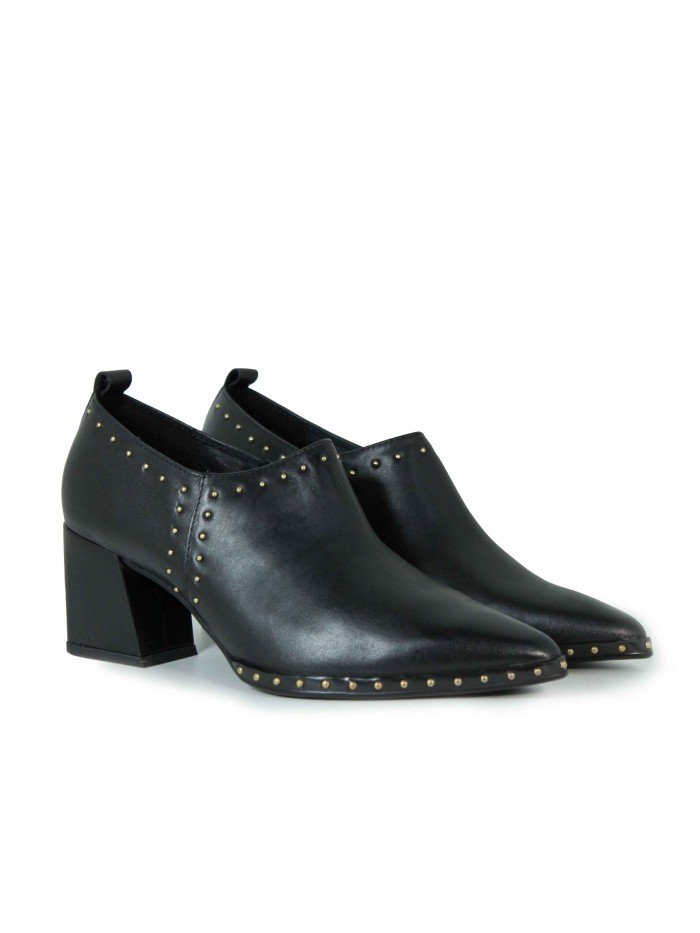 ZAPATO ABOTINADO PUNTA AFILADA STEPHEN ALLEN LAUR15 NEGRO