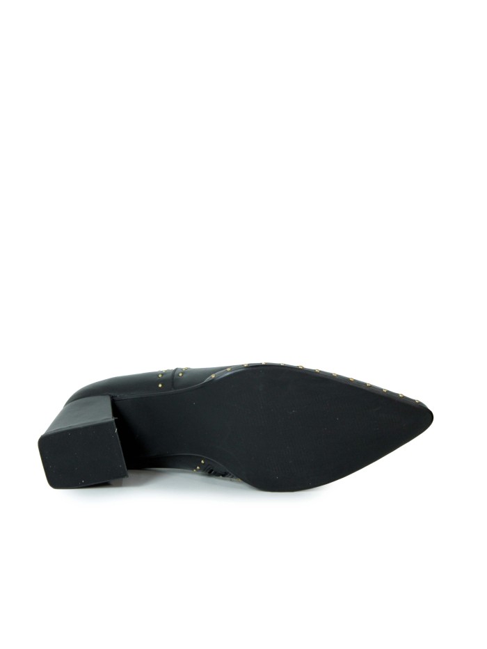 ZAPATO ABOTINADO PUNTA AFILADA STEPHEN ALLEN LAUR15 NEGRO