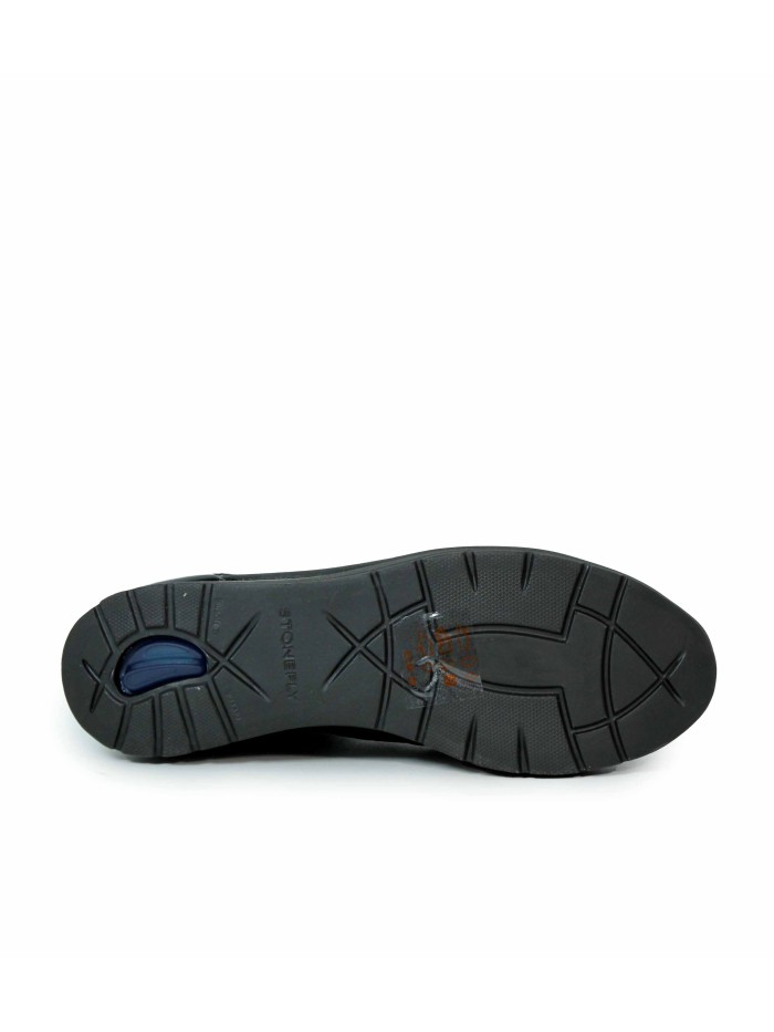 ZAPATILLA CON CUÑA Y CONFORT STONEFLY 222958 NEGRO
