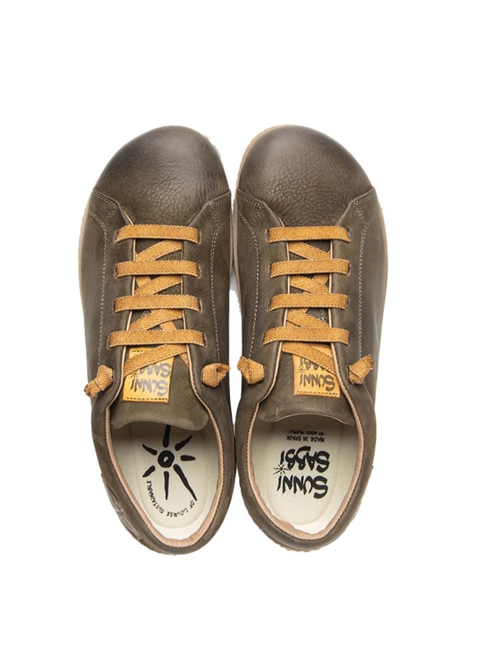 ZAPATILLA URBANA BAREFOOT OKI 014 SUNNI SABBI KAKI