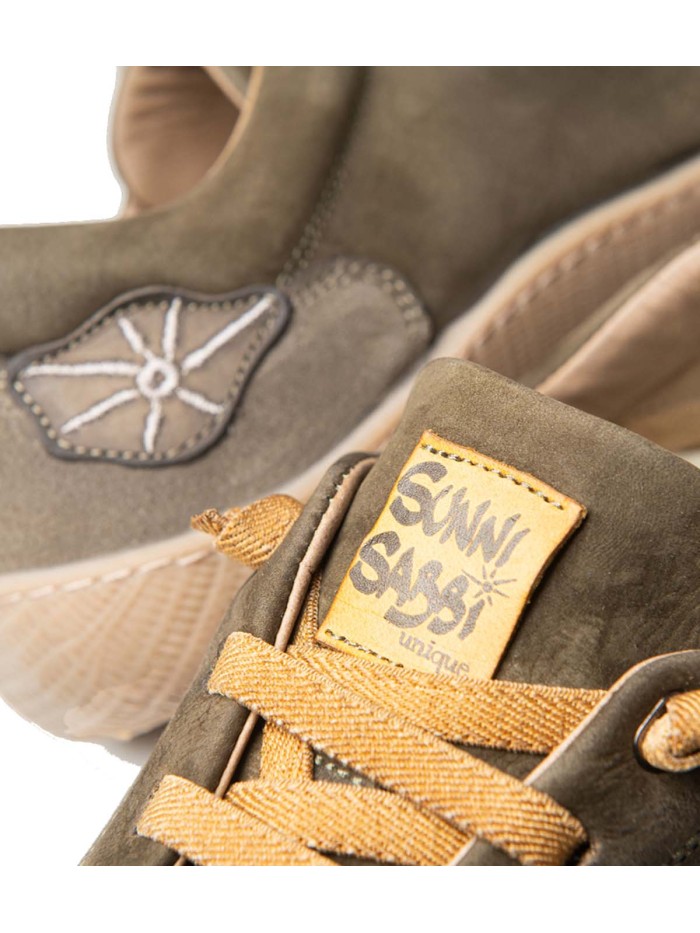 ZAPATILLA URBANA BAREFOOT OKI 014 SUNNI SABBI KAKI