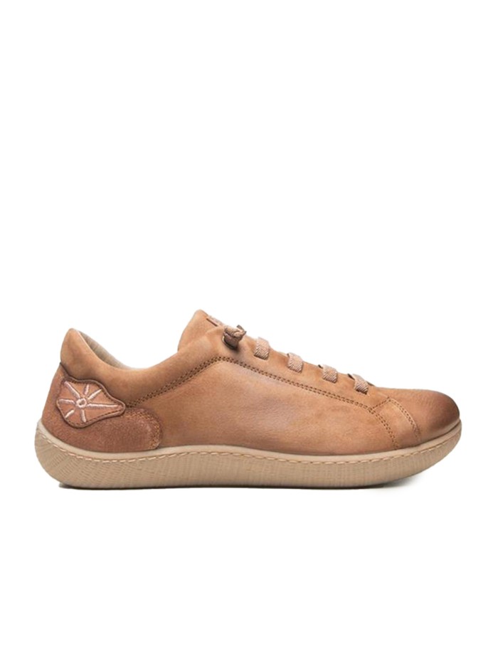 ZAPATILLA URBANA BAREFOOT OKI 014 SUNNI SABBI CUERO