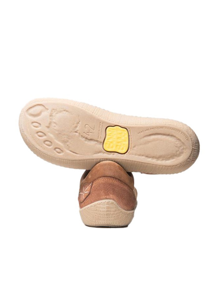 ZAPATILLA URBANA BAREFOOT OKI 014 SUNNI SABBI CUERO