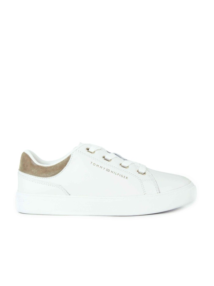 ZAPATILLAS CLÁSICAS Y ELEGANTES TOMMY HILFIGER FMOFWO8816YBL BLANCO