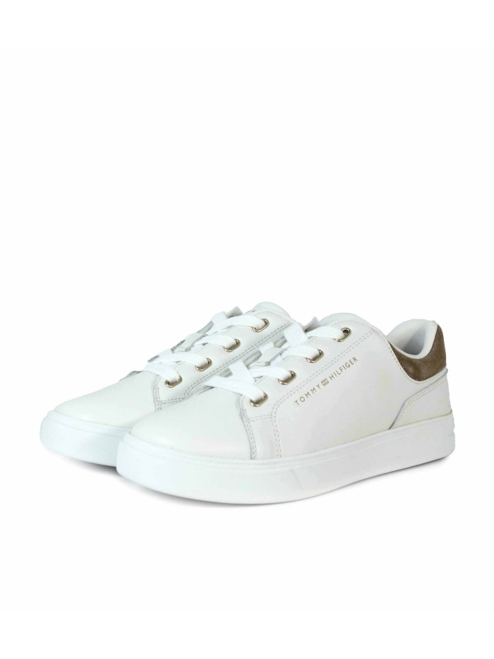 ZAPATILLAS CLÁSICAS Y ELEGANTES TOMMY HILFIGER FMOFWO8816YBL BLANCO