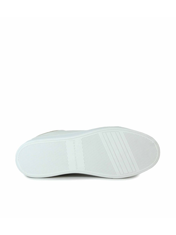 ZAPATILLAS CLÁSICAS Y ELEGANTES TOMMY HILFIGER FMOFWO8816YBL BLANCO