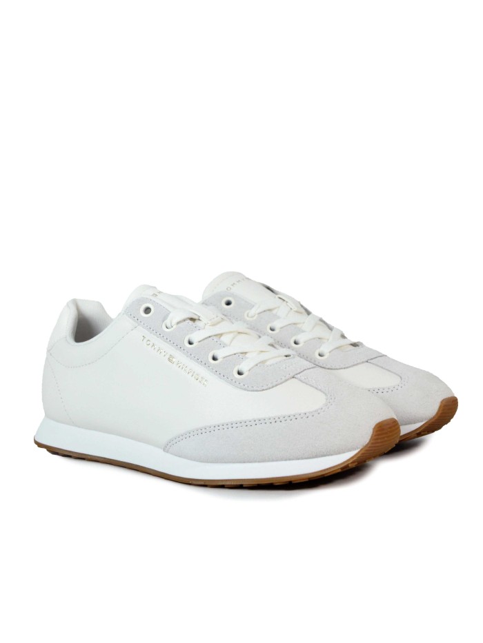 ZAPATILLA DEPORTIVA RETRO TOMMY HILFIGER FMOFWO8831YHB BLANCO