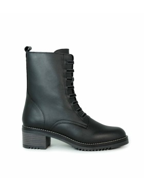 BOTÍN MILITAR EN TENDENCIA VALERIA´S 2325 NEGRO