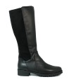 BOTAS DE CAÑA ALTA ELÁSTICAS VALERIA´S 9528 NEGRO